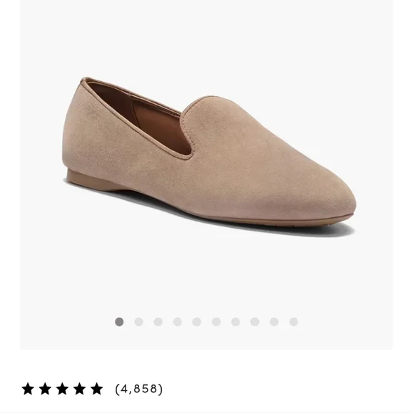 Birdies Tan Suede Loafers Slip-On Elegance - Picture 11 of 12